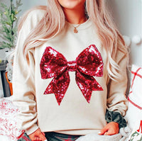 Bow sweatshirt